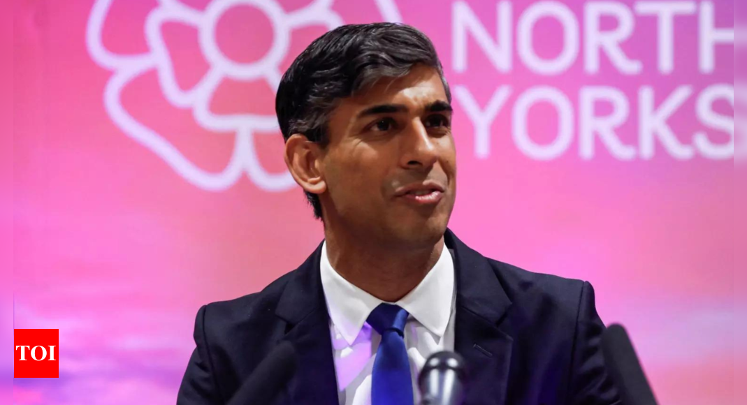 'I am sorry': Rishi Sunak concedes defeat in UK general election, congratulates Keir Starmer for landslide victory – Times of India