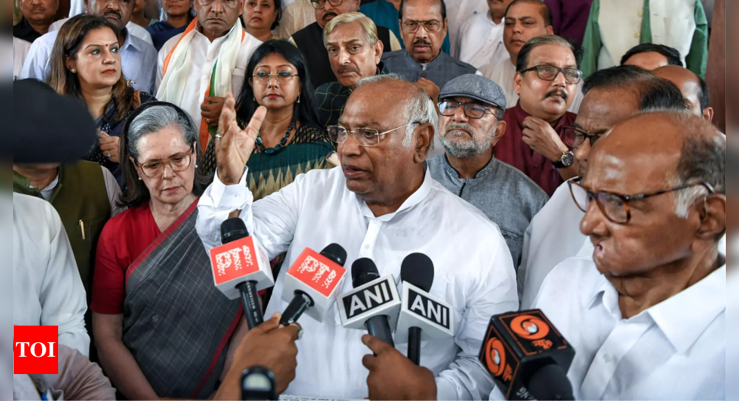 Conduct NEET-UG again in transparent manner: Kharge | India News