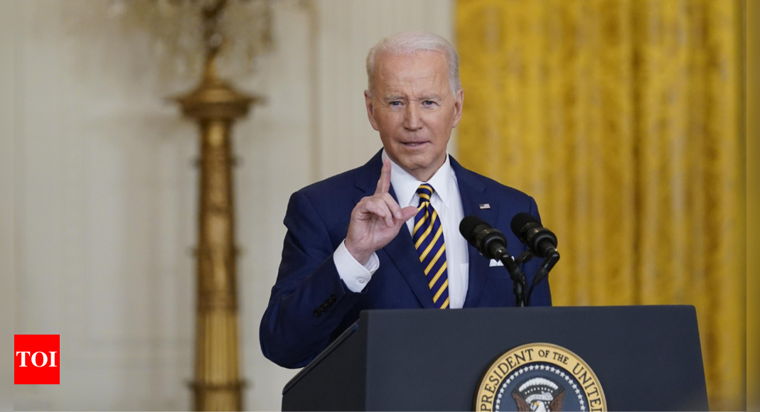 Rambling, gambling Biden insists he is fit to run in painful interview - Times of India