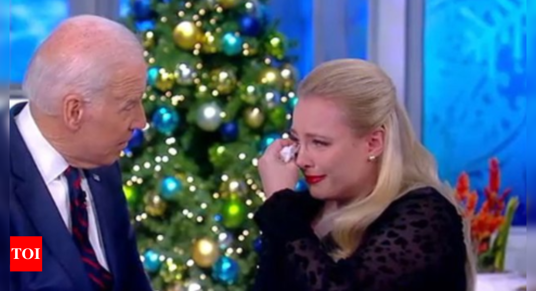 Meghan McCain asked to shut up on X as her Biden-bashing continues: 'Your father…' – Times of India