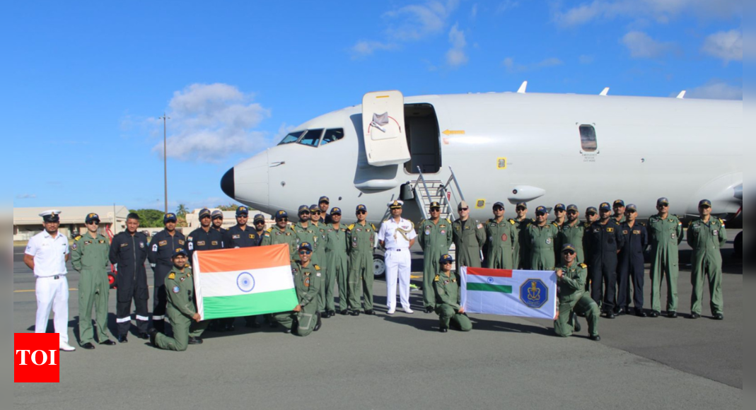 Indian Navy’s P-8I aircraft joins RIMPAC 2024 in Hawaii for multinational Naval exercise | India News