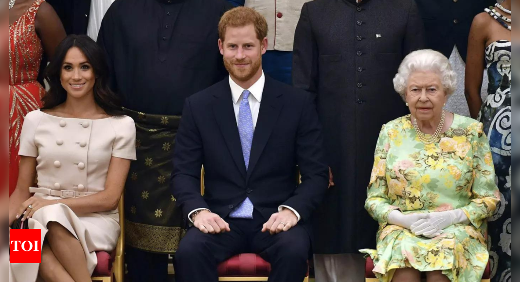 Queen expected great-grandchildren to be 'more American' in last meeting, recalls Prince Harry – Times of India