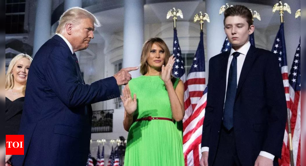 Barron Trump may join this college, his rumored ex-girlfriend drops hints – Times of India