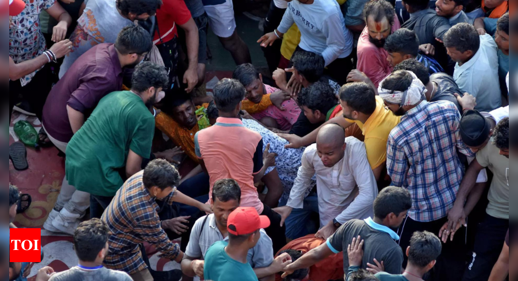 ‘Stampede-like situation’: At least two dead, 130 injured during Jagannath Rath Yatra in Odisha | India News