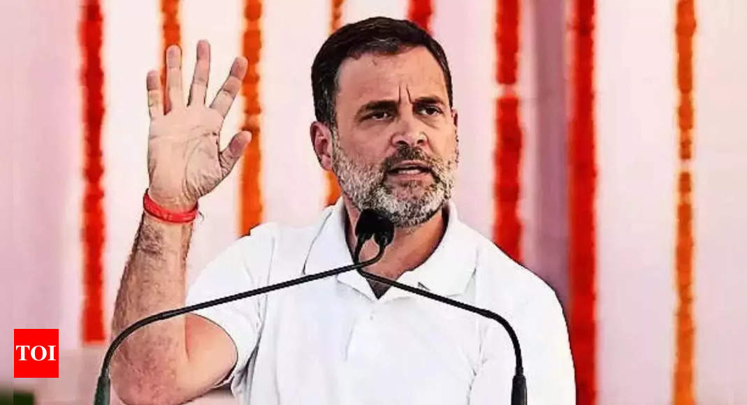 Anil Vij challenge Rahul Gandhi to contest election against him in Ambala, local Congress leader react sharply | India News