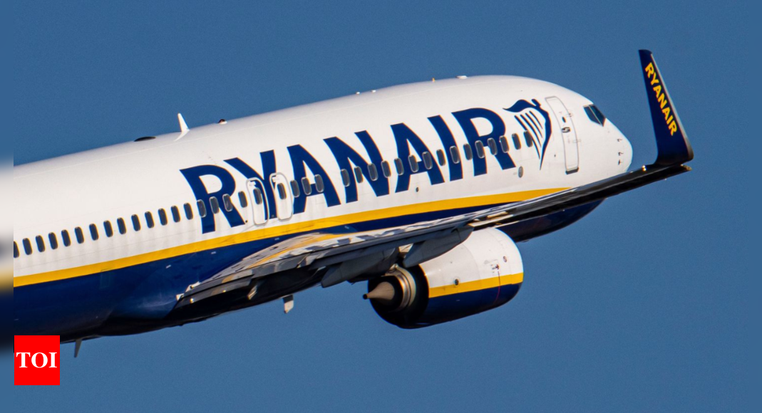 Mass brawl on Ryanair flight forces pilot to make emergency landing. A family was asked to swap seat - Times of India