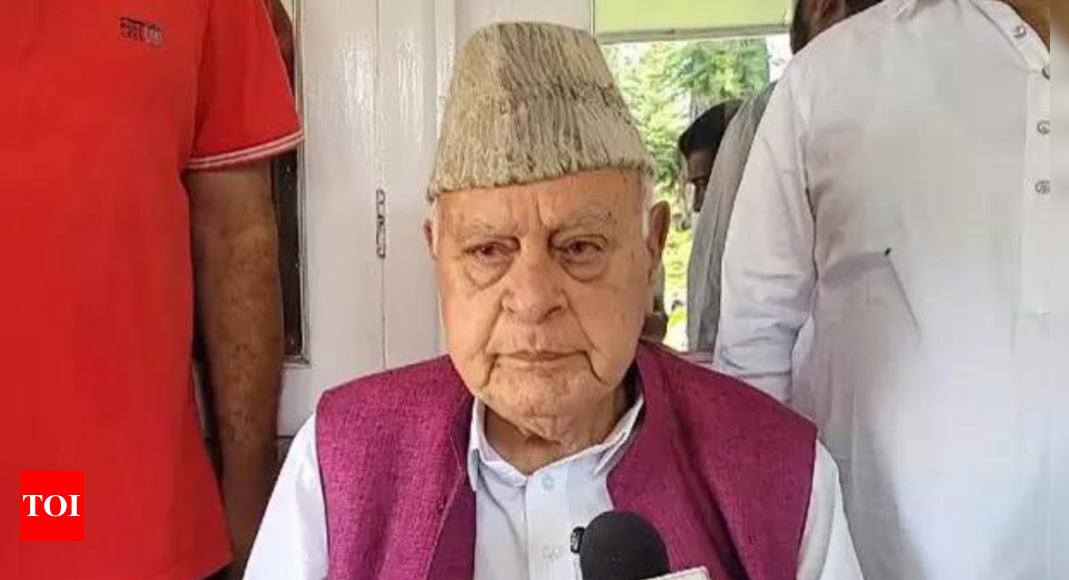 Kathua terror attack: Farooq Abdullah urges Pakistan to 'stop terrorism' | India News