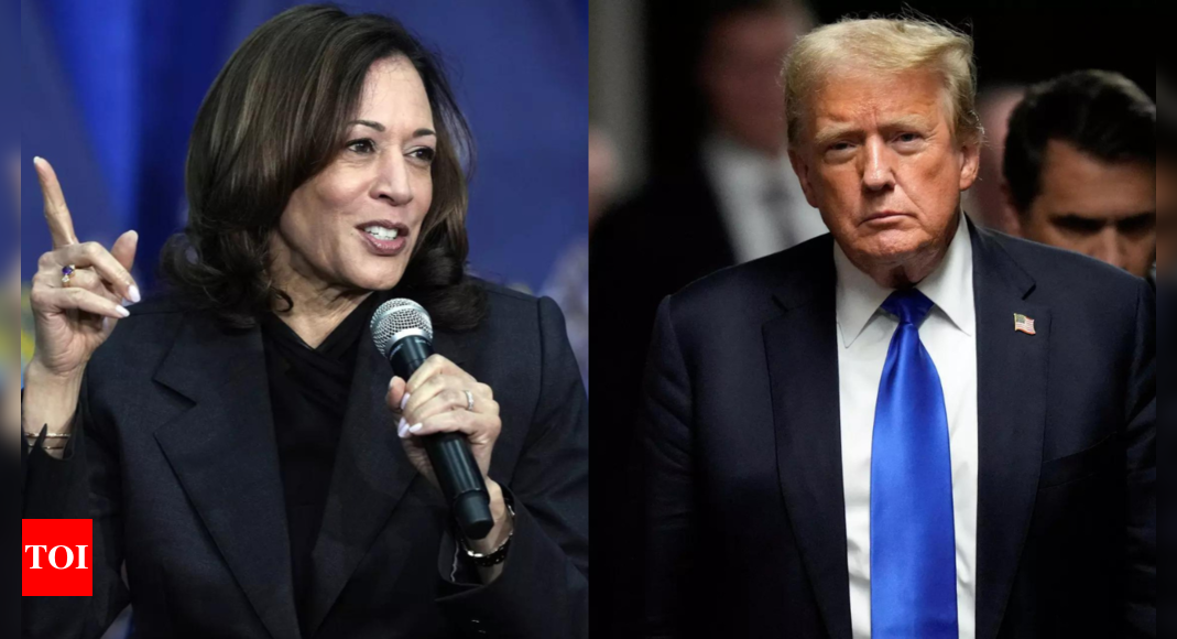 Could Kamala Harris defeat Donald Trump in the US presidential election? - Times of India