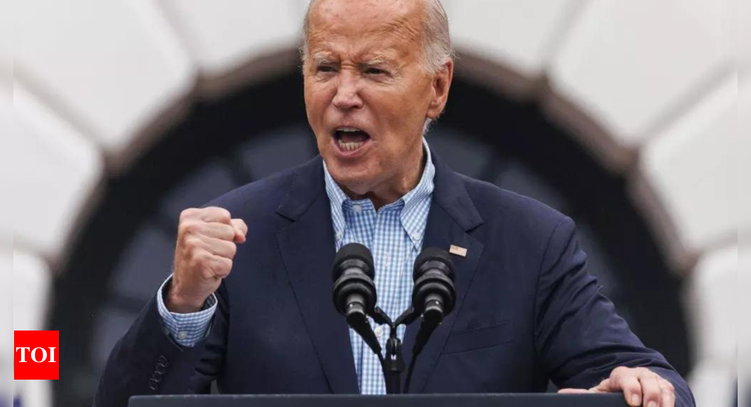 'Run against me': Biden makes 3 things clear amid age row – Times of India