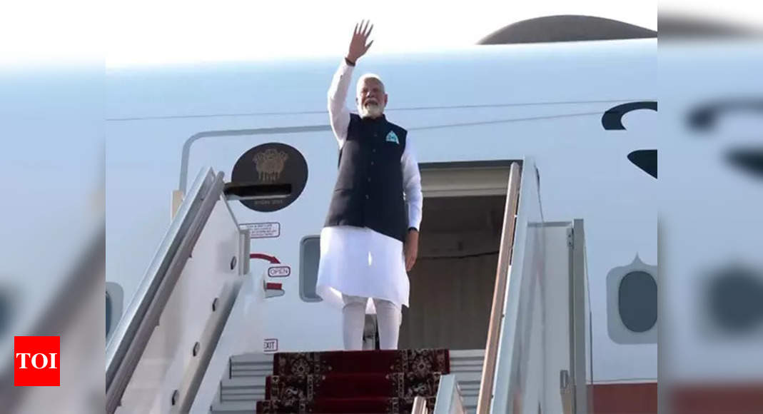 PM Modi departs for Austria after his two-day Russia visit ends | India News