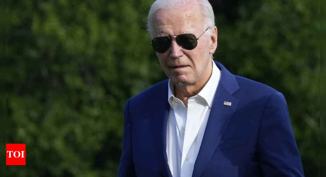 'Biden skipped meeting with world leaders so he could go to bed' – Times of India