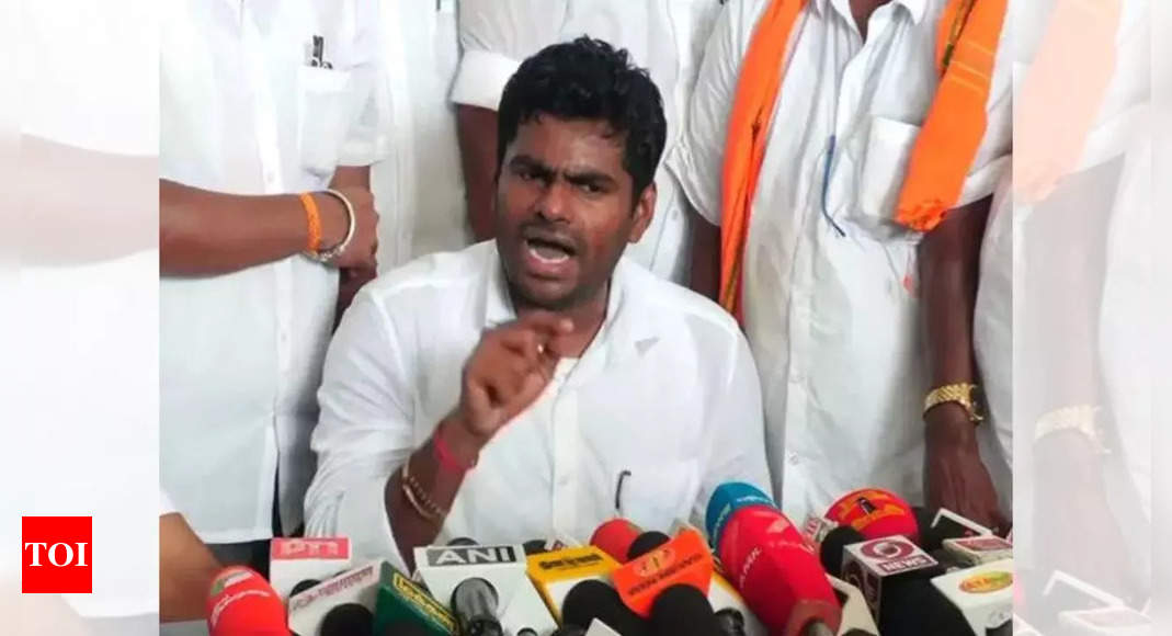 Protest: ‘Fear-mongering of opposition parties can be put to rest now’: Annamalai on NEET issue | India News