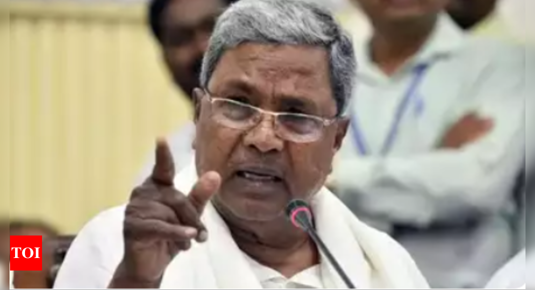 MUDA ‘scam’: Siddaramaiah claims conspiracy as he belongs to backward class and is CM second time | India News