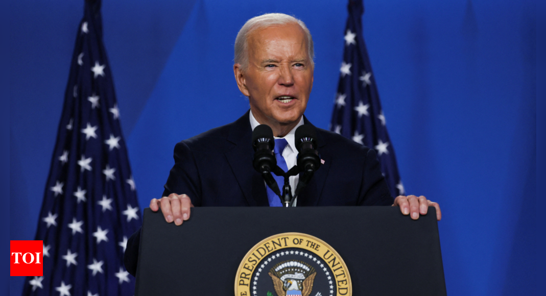 Nato backs US President Joe Biden after 'slip of tongue' at summit – Times of India