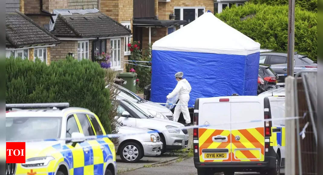 British police arrest man on suspicion of crossbow murders of 3 women near London – Times of India