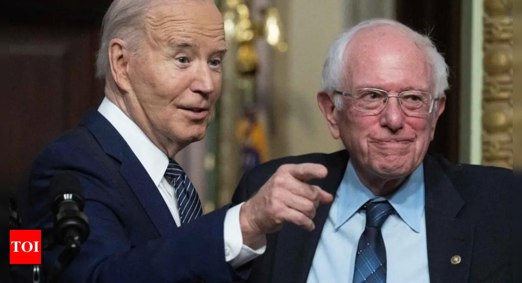 Bernie Sanders says Biden may not be ideal but he should be the candidate. Explains – Times of India