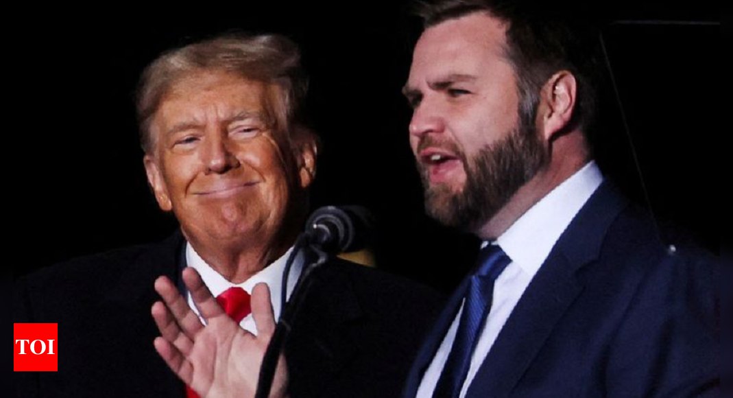 US elections 2024: Donald Trump picks JD Vance as his running mate – Times of India