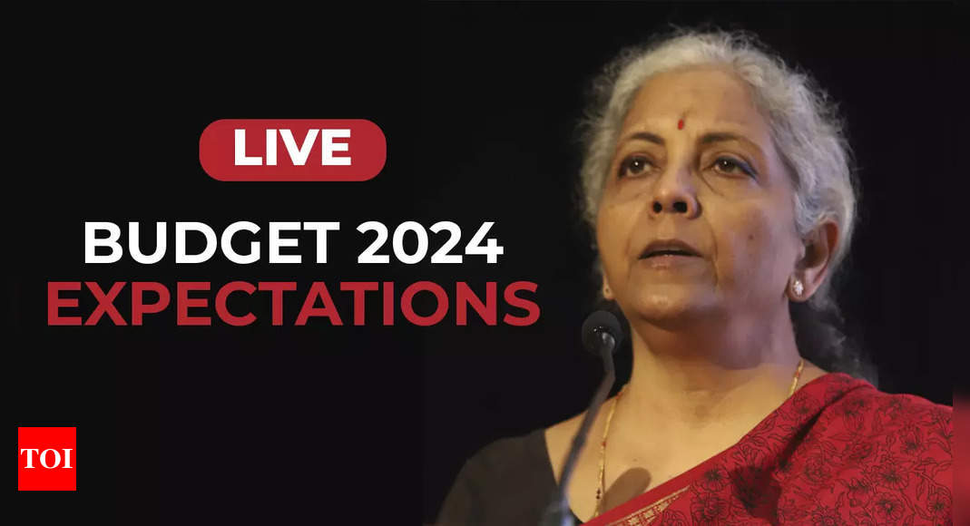 Budget 2024 Expectations Live Updates: Will FM Sitharaman bring income tax relief for salaried taxpayers? Infra, railways capex also in focus