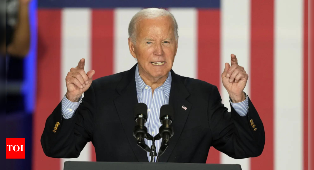 'Pass the torch': Top Democrat presses Biden to withdraw from presidential race – Times of India