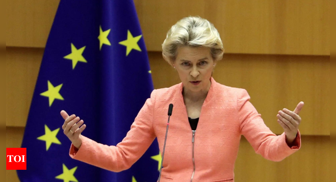 EU Parliament to decide on second term for Commission chief von der Leyen – Times of India