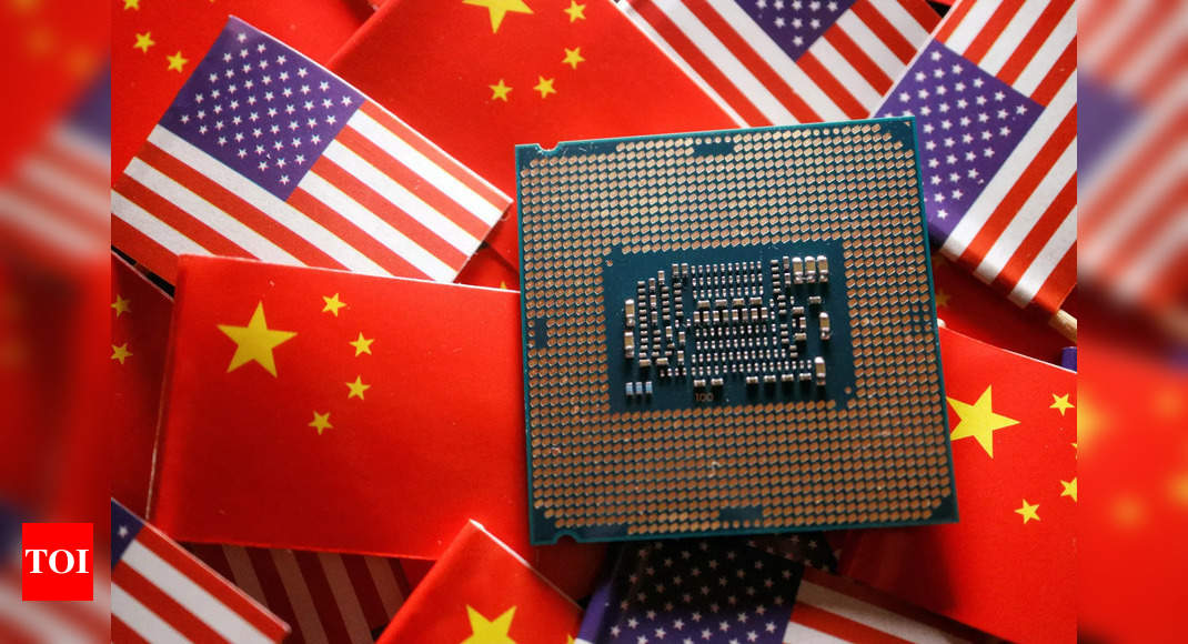 US chip cos slip on fears of tighter curbs on China