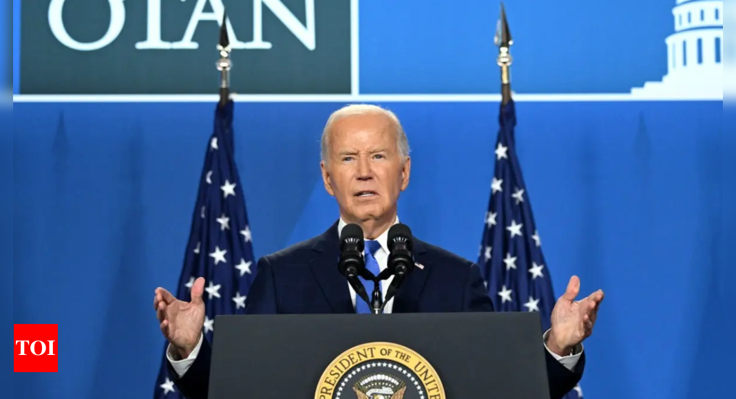 President Joe Biden to campaign again amid democratic nomination talks – Times of India