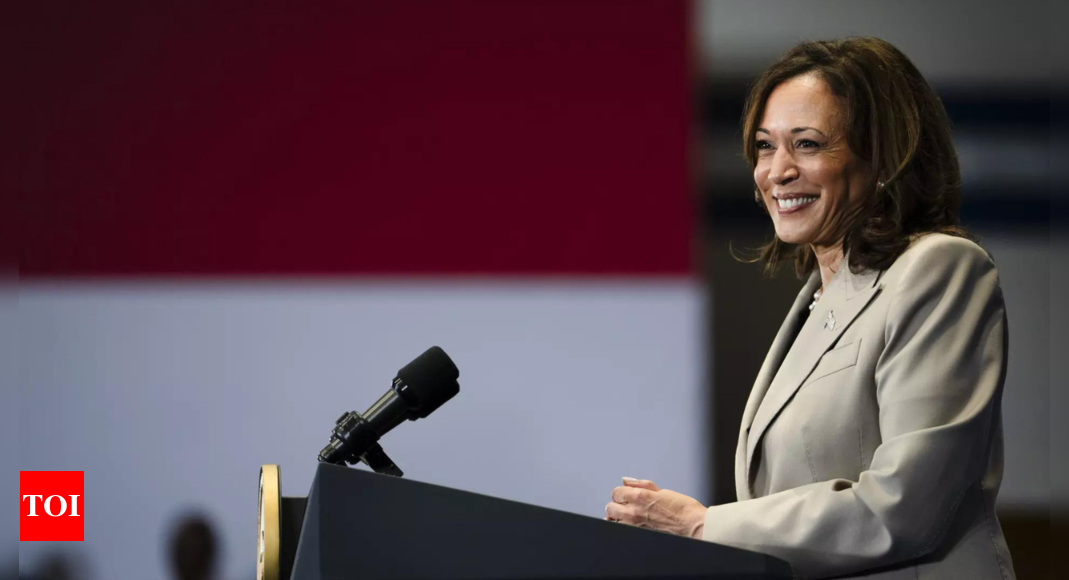 'We are going to win': VP Kamala Harris assures worried Democratic donors – Times of India