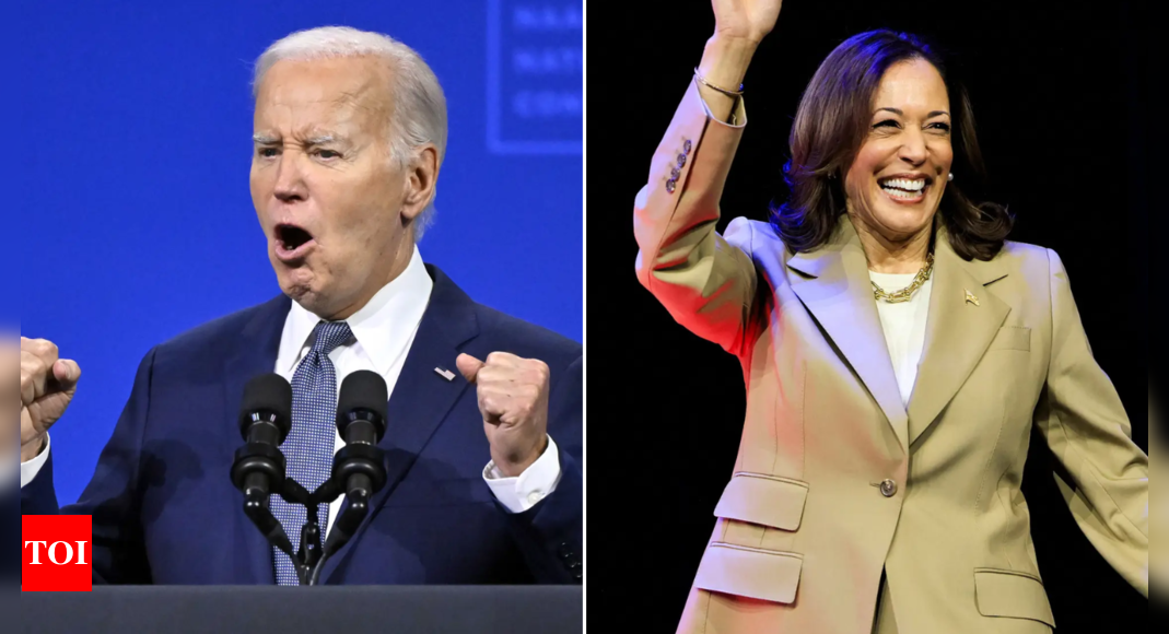 What Democrats think of Kamala Harris as president amid Biden uncertainty? New poll reveals – Times of India