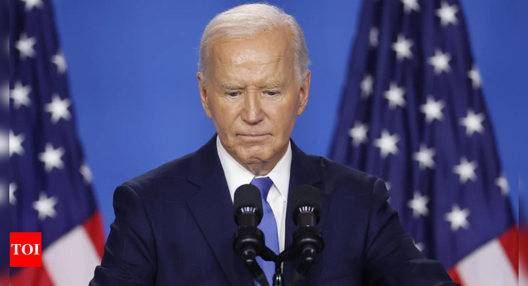 Joe Biden hailed as 'great president' after ending US presidency reelection bid – Times of India