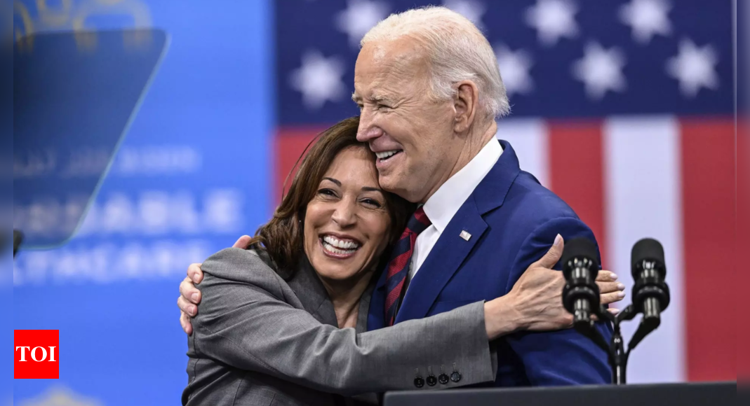 'I'm not going anywhere': Biden pledges campaign support for Harris after stepping down from 2024 race – Times of India