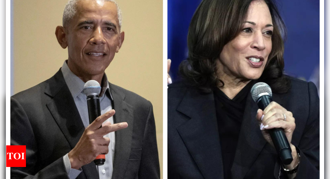 Obama hasn't openly endorsed Kamala Harris yet because… – Times of India