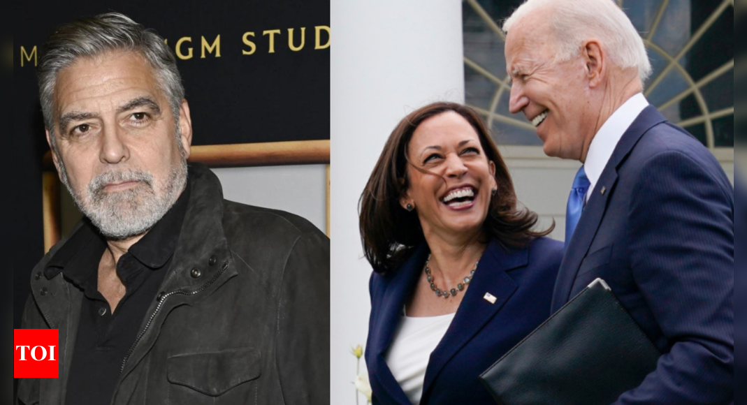 'Excited to …': George Clooney backs Kamala Harris for US election, calls Joe Biden a 'true leader' – Times of India