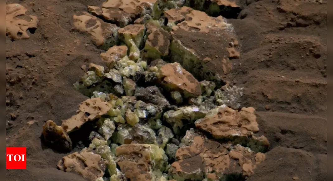 'Like finding an oasis in desert …': Nasa's Curiosity rover stuns scientists with discovery of pure sulphur on Mars – Times of India