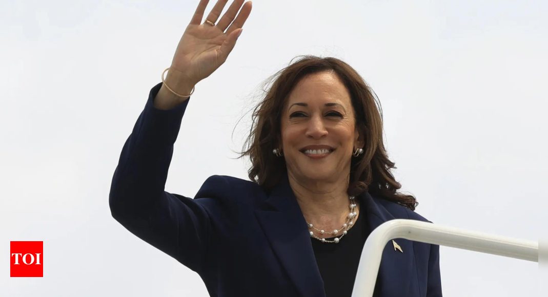 'Our nation needs your leadership once again': Kamala Harris at a historically Black sorority - Times of India