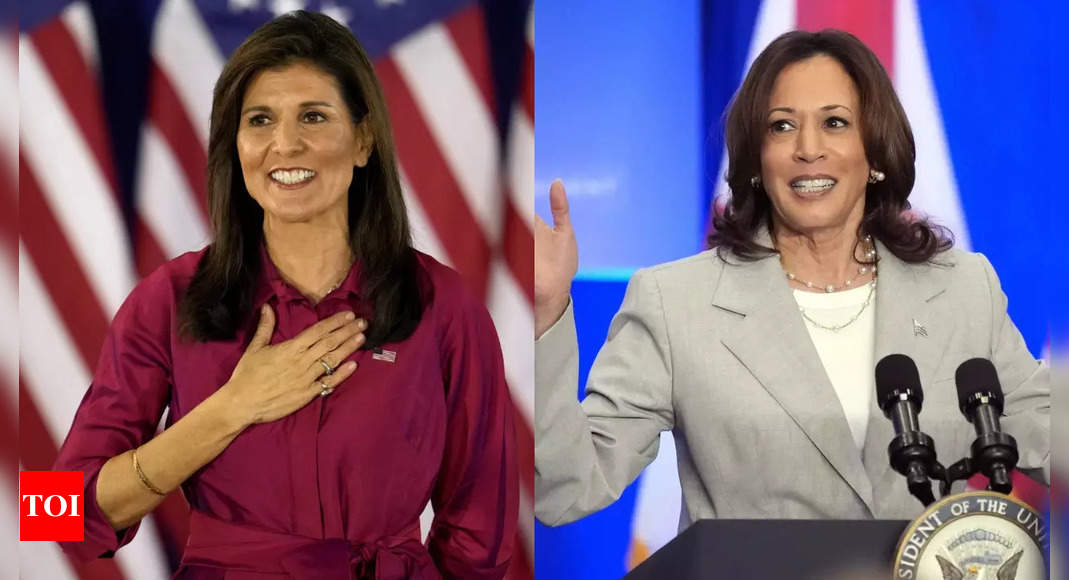 'Not helpful': How Nikki Haley criticized attacks on Kamala Harris over gender and race – Times of India