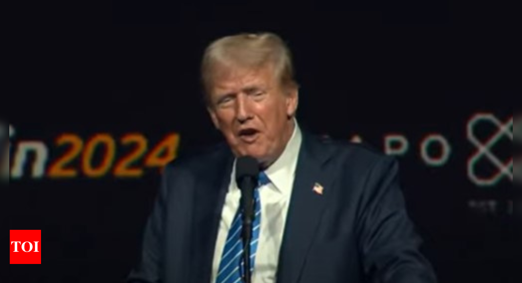 'On day 1, I will fire…': 10 things Donald Trump said at Bitcoin 2024 conference – Times of India