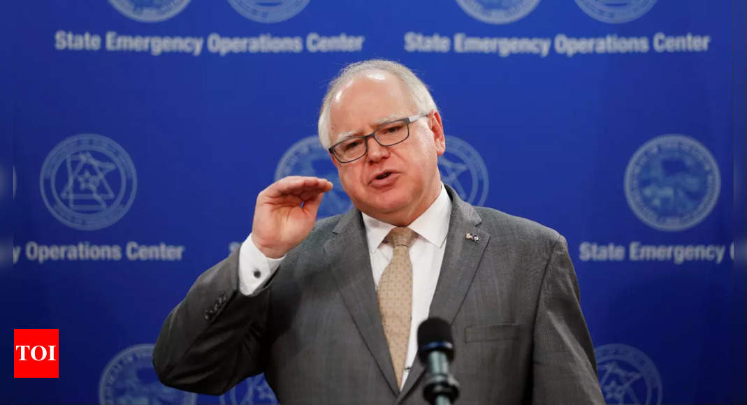 Who Is Tim Walz? Minnesota governor stirring interest in Kamala Harris’ VP search - Times of India