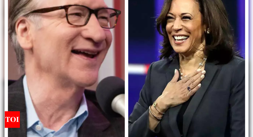 'Kamala Harris quieter than electric car': Bill Maher's clip viral. Watch – Times of India