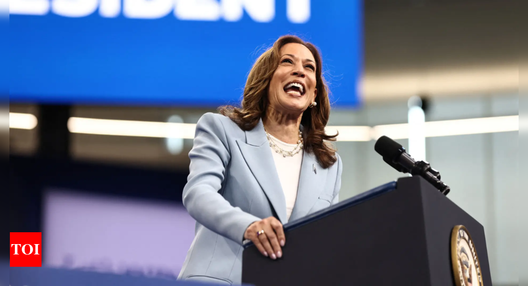 Kamala Harris to hold first rally with VP pick in crucial Philadelphia: Report – Times of India