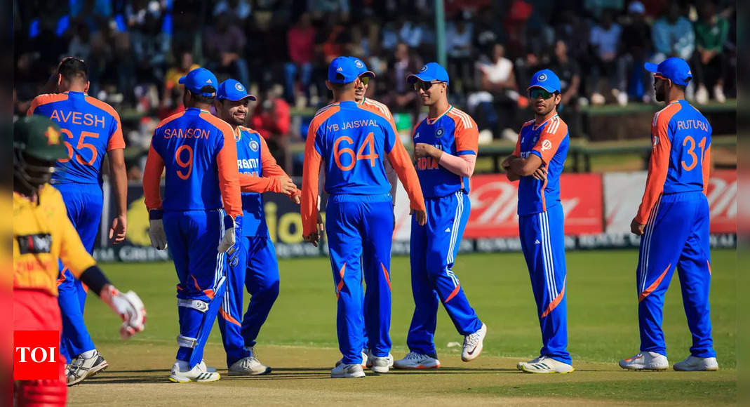 3rd T20I: Shubman Gill, Washington Sundar shine as India beat Zimbabwe for 2-1 series lead | Cricket News - Times of India