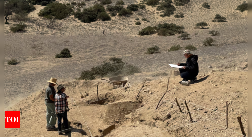 4,000-year-old temple remains found beneath Peru’s sand dune