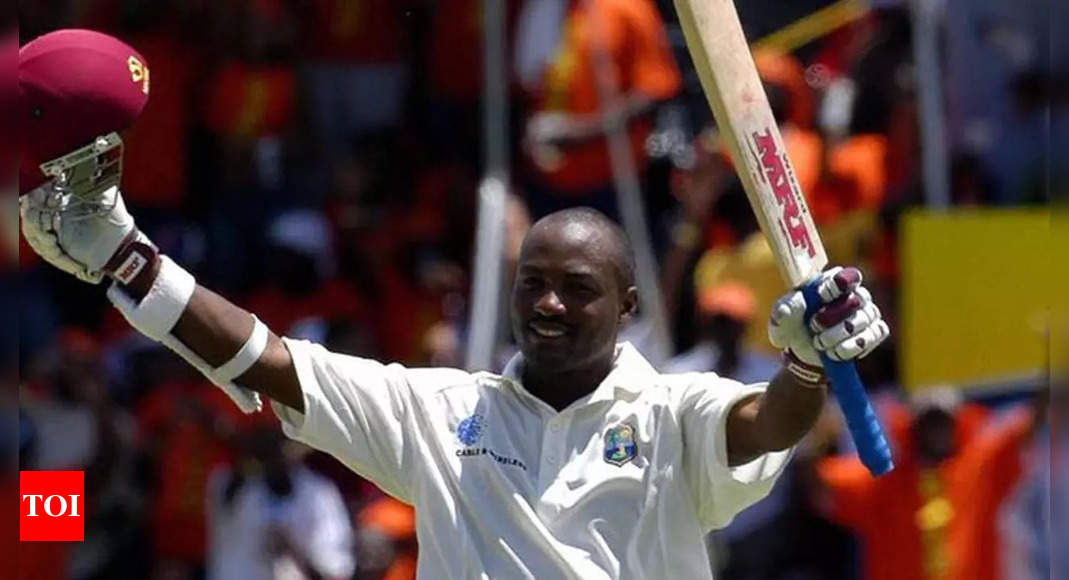 Brian Lara names two Indian batsmen who can break his record of highest Test knock of 400 | Cricket News – Times of India