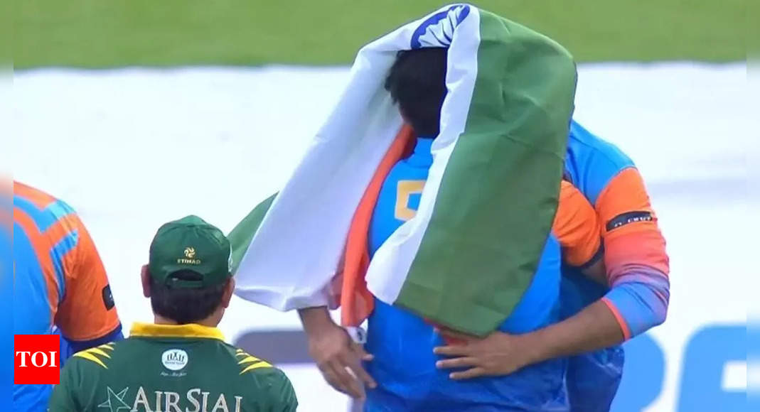 Brothers in Arms! Irfan Pathan and Yusuf Pathan embrace after thrilling WCL 2024 victory over Pakistan Champions | Cricket News – Times of India