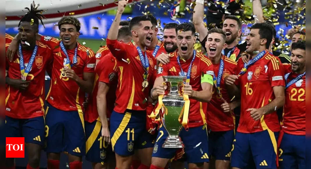 Euro 2024: Spain beat England to clinch record-breaking European Championship title | Football News – Times of India