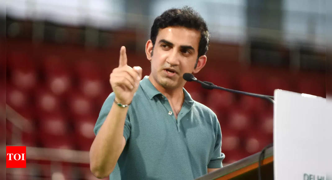 Gautam Gambhir faces setback as BCCI rejects his recommendations for support staff: Report | Cricket News - Times of India