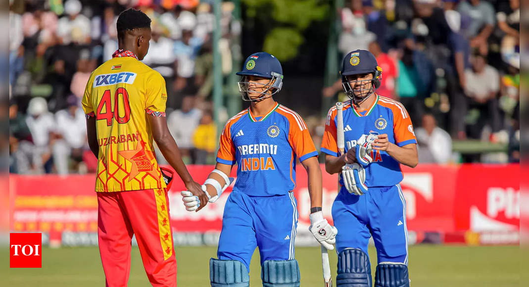 IND vs ZIM 4th T20I Highlights: Yashasvi Jaiswal and Shubman Gill lead India to 10-wicket victory over Zimbabwe, seal series 3-1 | Cricket News – Times of India