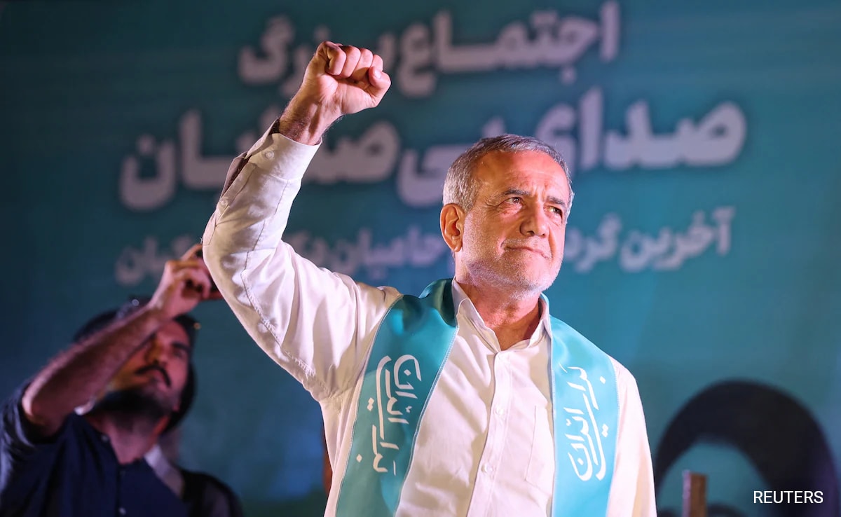 Iran Reformist Pezeshkian Defeats Hardliner Jalili In Presidential Polls