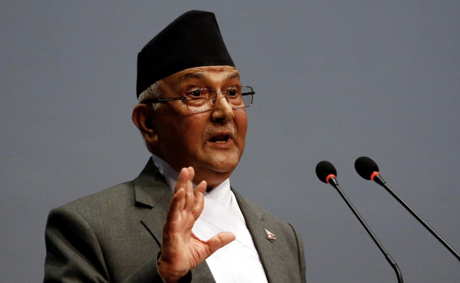 K P Sharma Oli Sworn In As Nepal's New Prime Minister