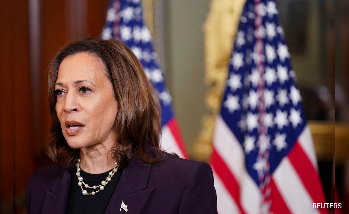 Kamala Harris Launches $50 Million Ad Blitz In US Presidential Race