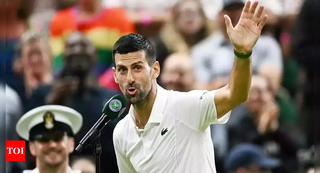 Novak Djokovic blasts fans' 'disrespect' after reaching 60th Slam quarter-final – WATCH | Tennis News – Times of India